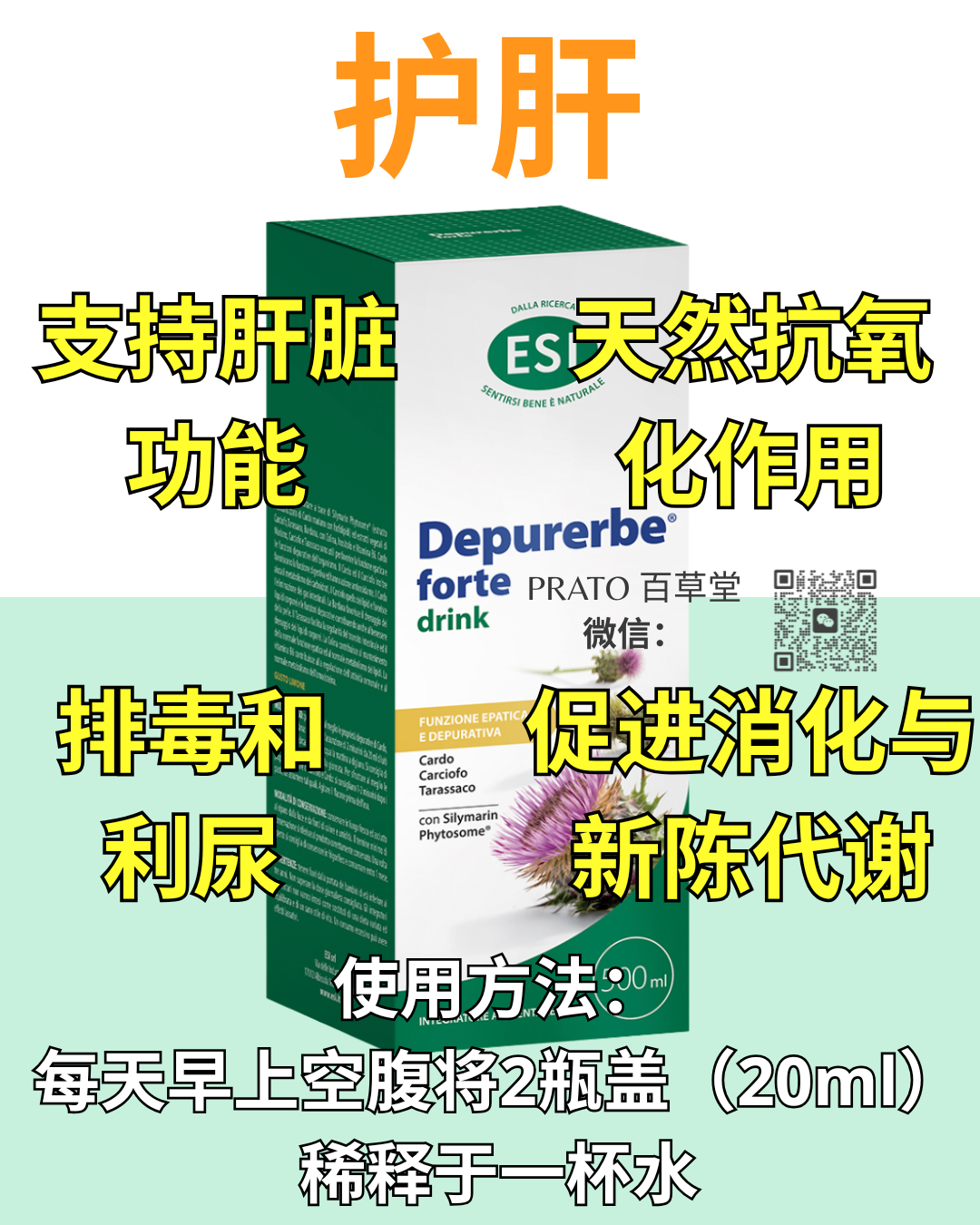 Esi Depurerbe forte 护肝