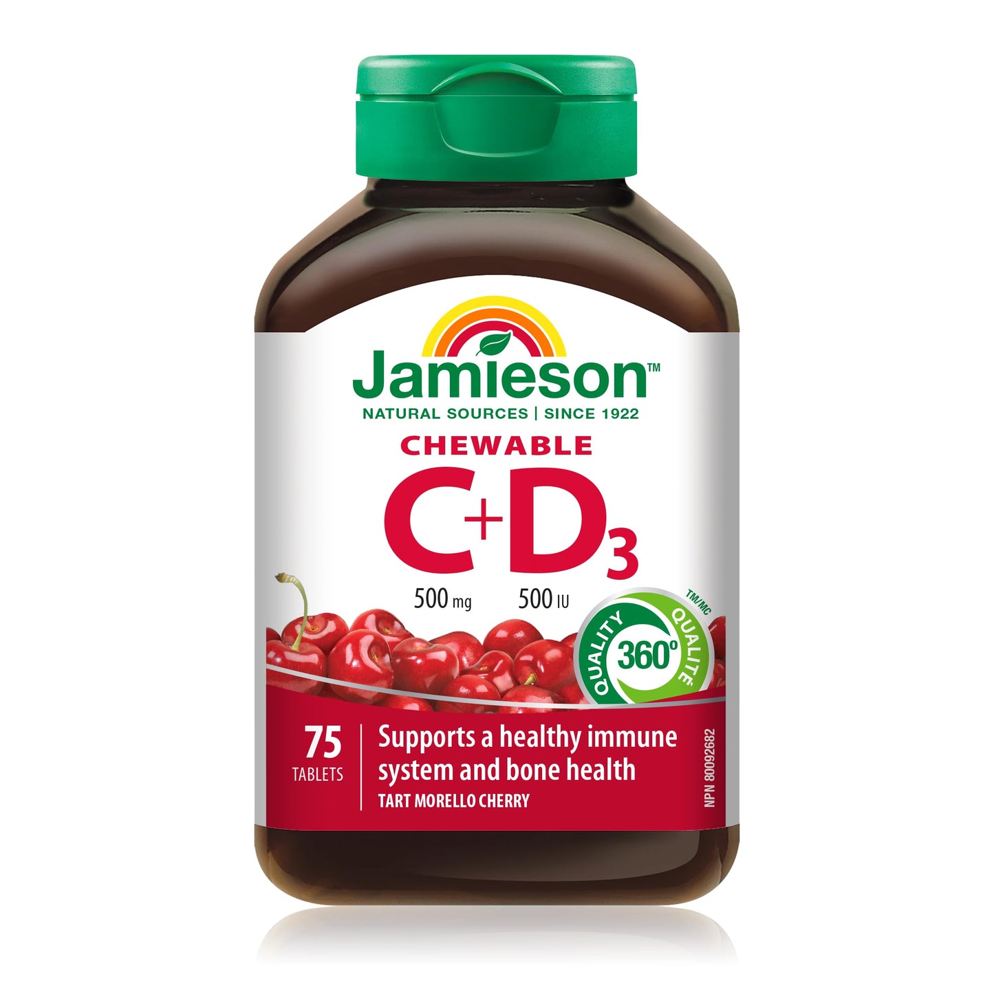 Jamieson Vitamina C+ D3 维生素C+D3