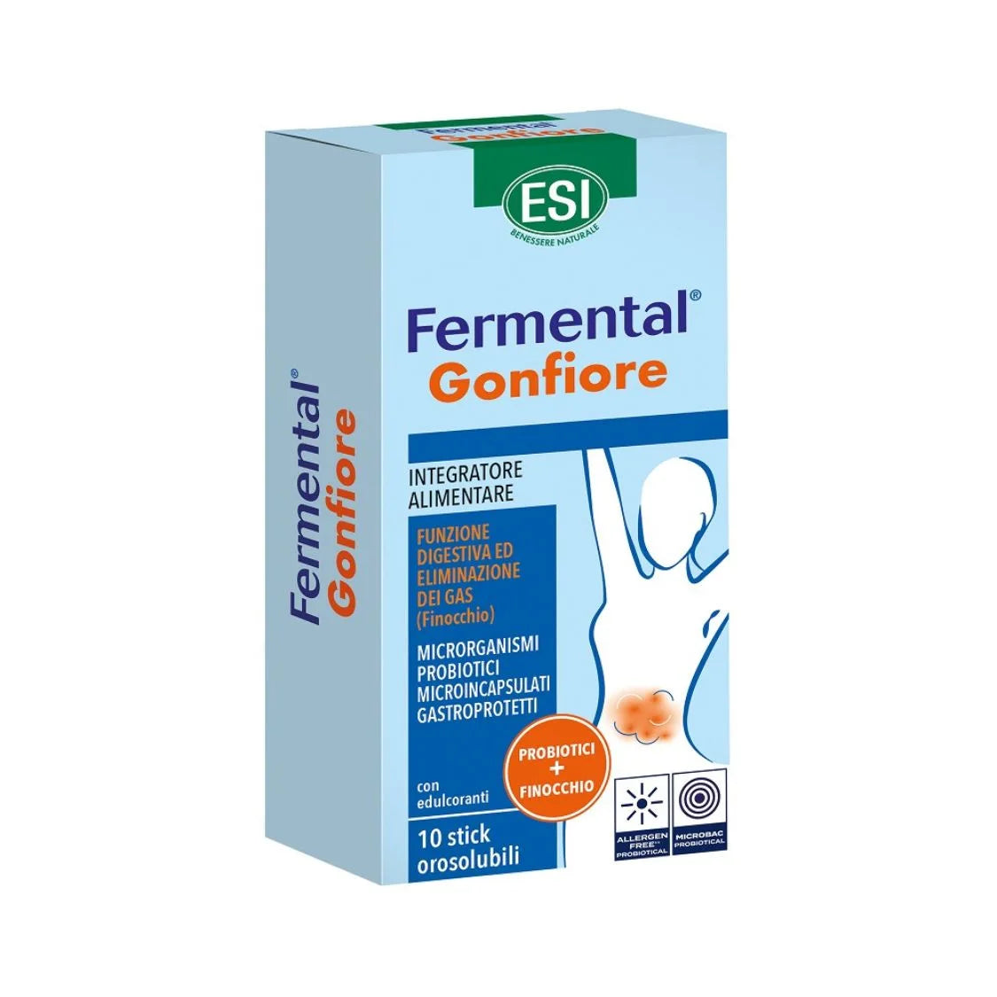 Esi Fermental Gonfiore 帮助消化