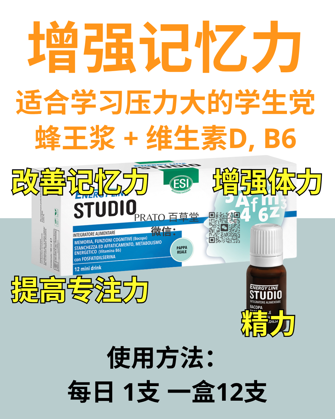 Esi Energy Line studio 增强记忆力