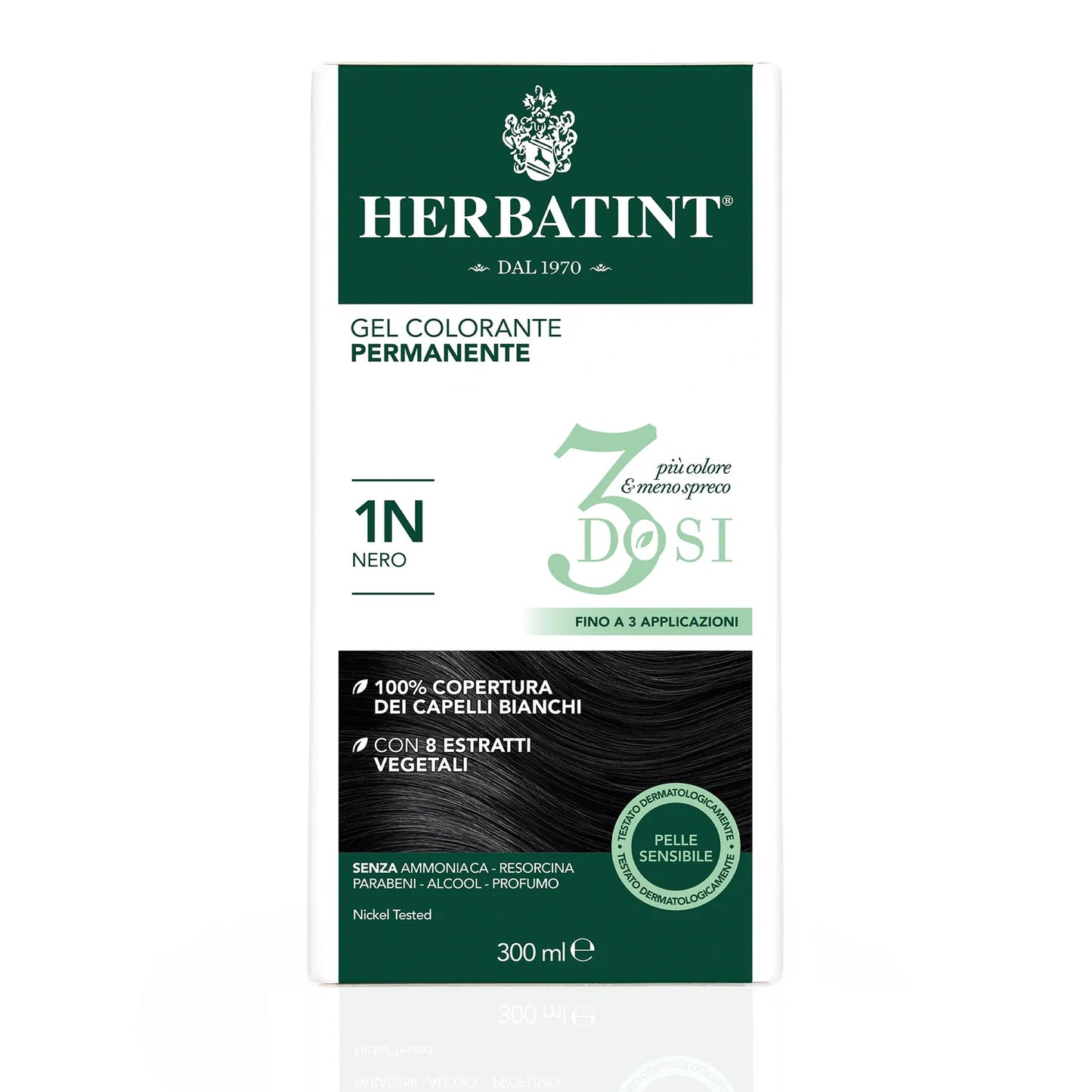 Herbatint 1N 染发膏 黑色