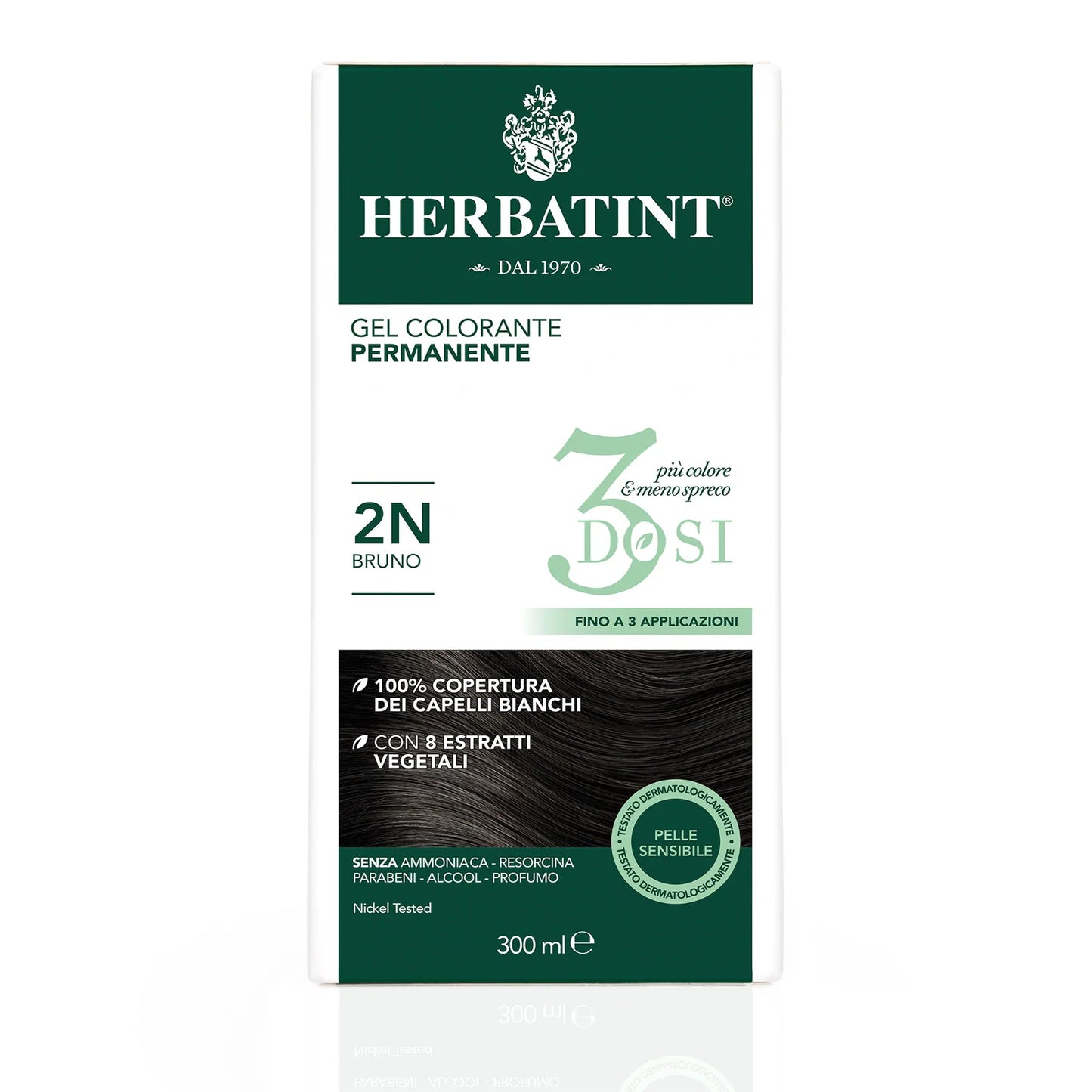 Herbatint 2N 染发膏 -棕黑色