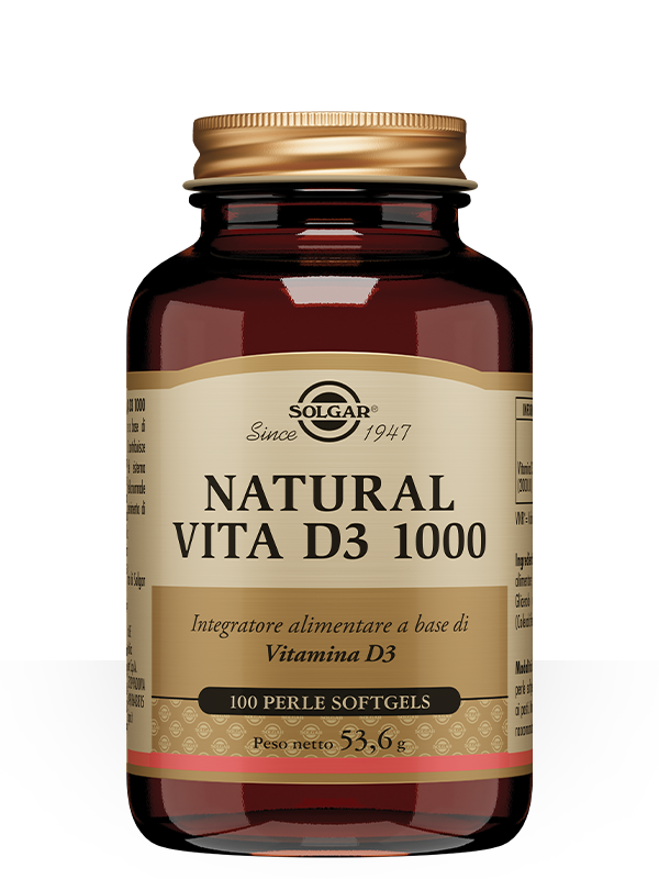Solgar Natural Vita D3 维生素D3软胶囊