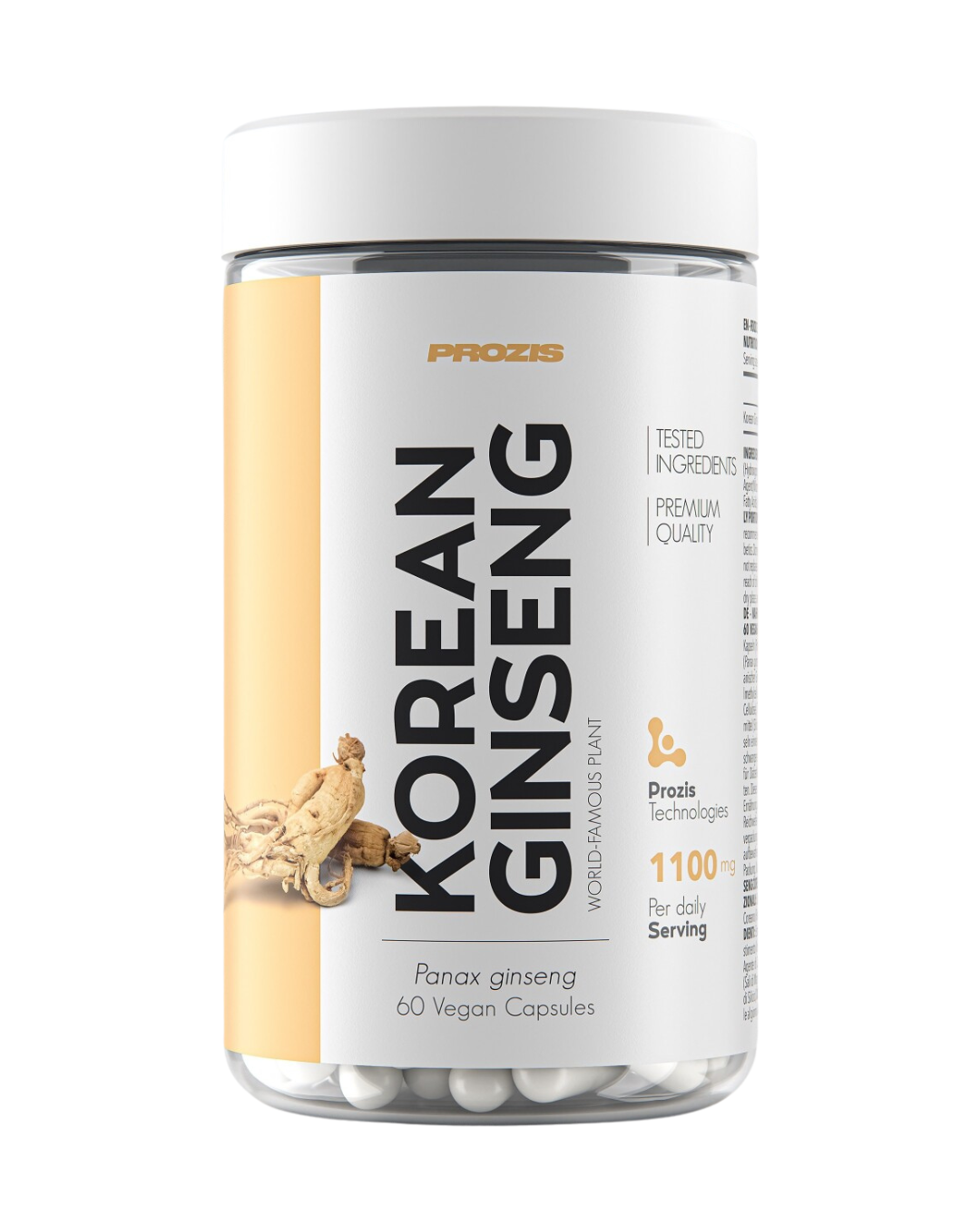 Prozis Korean Ginseng 高含量韩国 高丽参