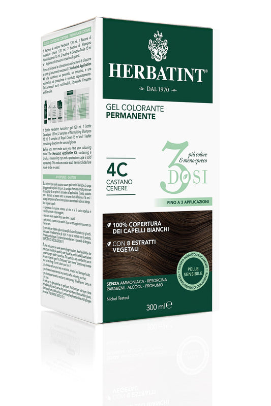 Herbatint 4C 染发膏 灰栗色