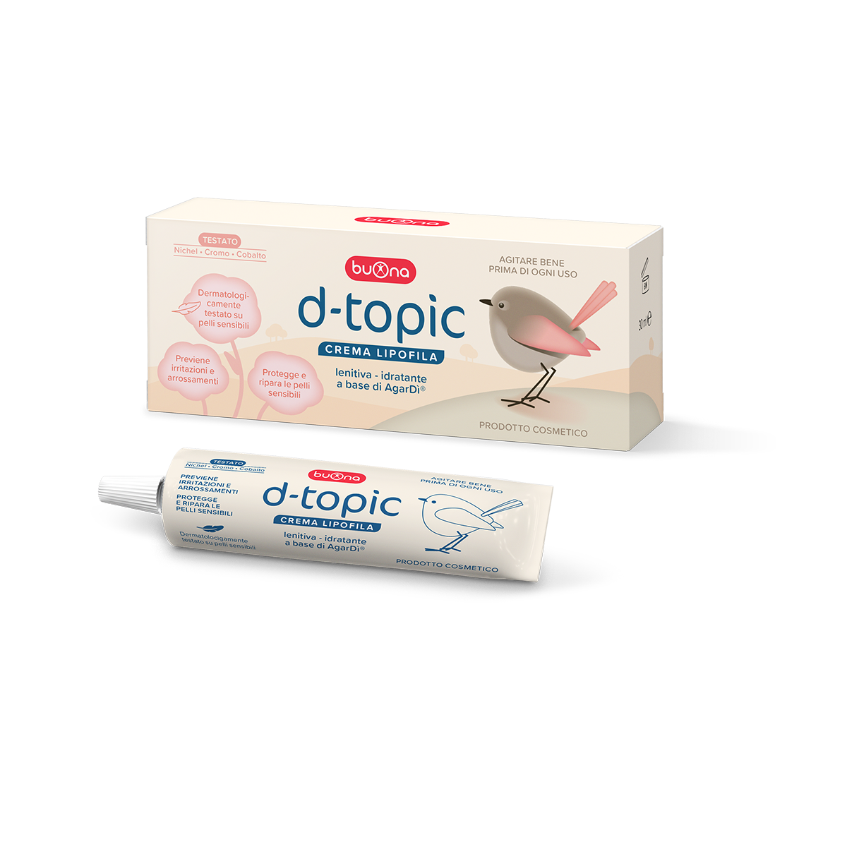 Buona Crema lipofila 滋润保湿, 修护敏感肌