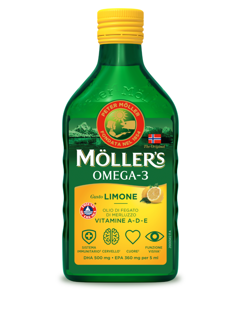 Moller's Omega 3 gusto limone 挪威沐乐思鱼油