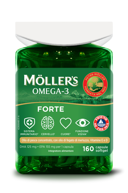 Moller's Omega 3 forte 沐乐思挪威鱼油