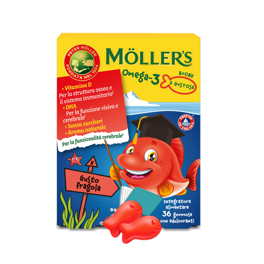 Moller's Omega 3 儿童沐乐思 鱼油软糖