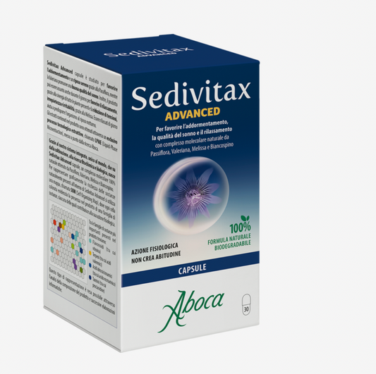 Aboca Sedivitax 褪黑素帮助睡眠 胶羹版