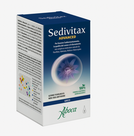 Aboca Sedivitax 褪黑素帮助睡眠 滴剂版
