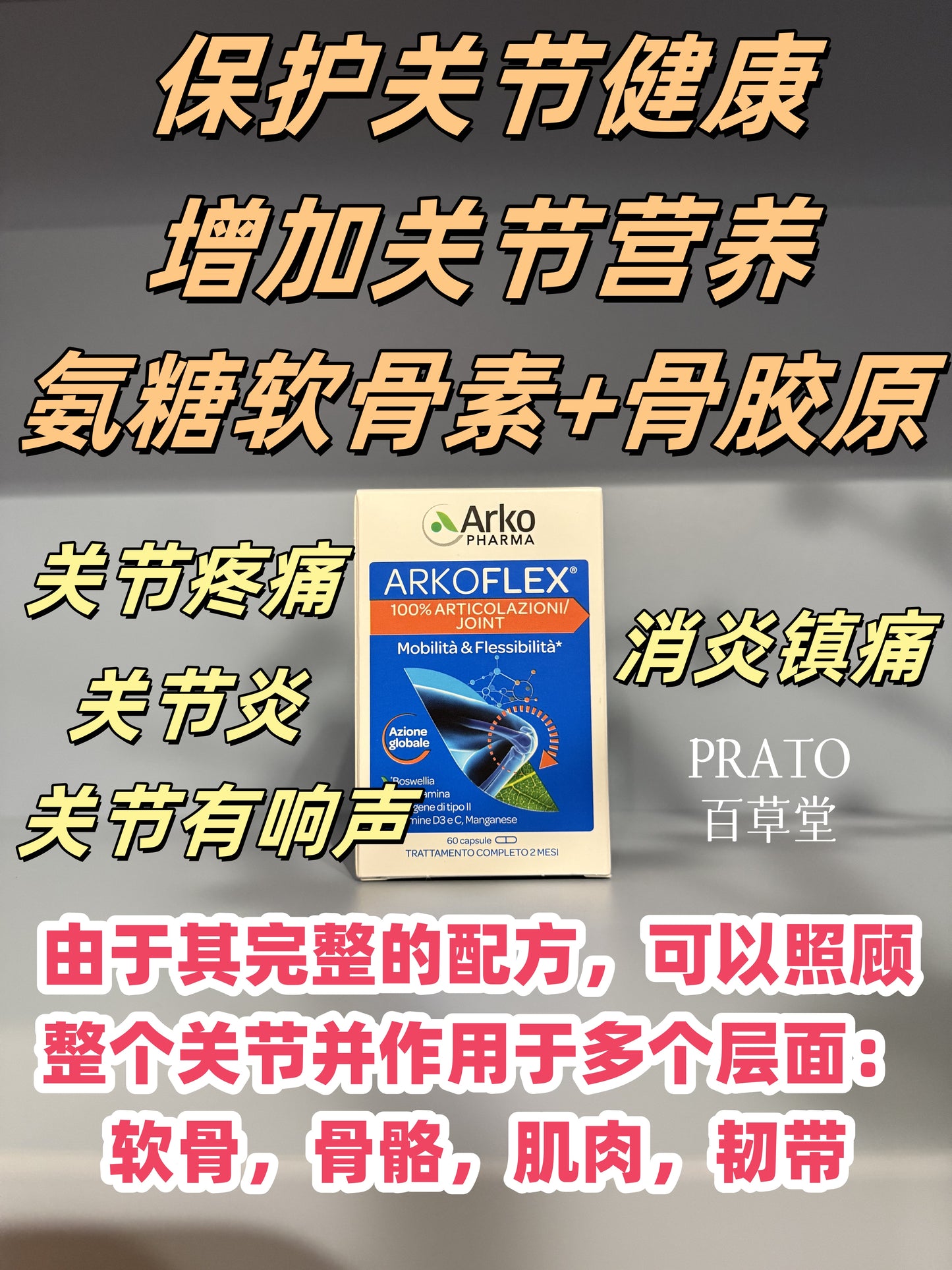Arkopharma Arkoflex 保护关艿健康