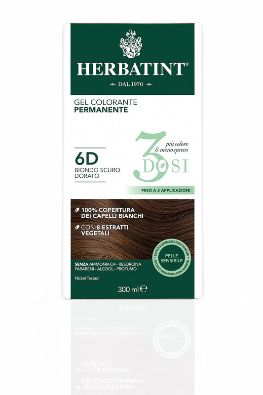 Herbatint 6D 染发膏 深金亚麻色